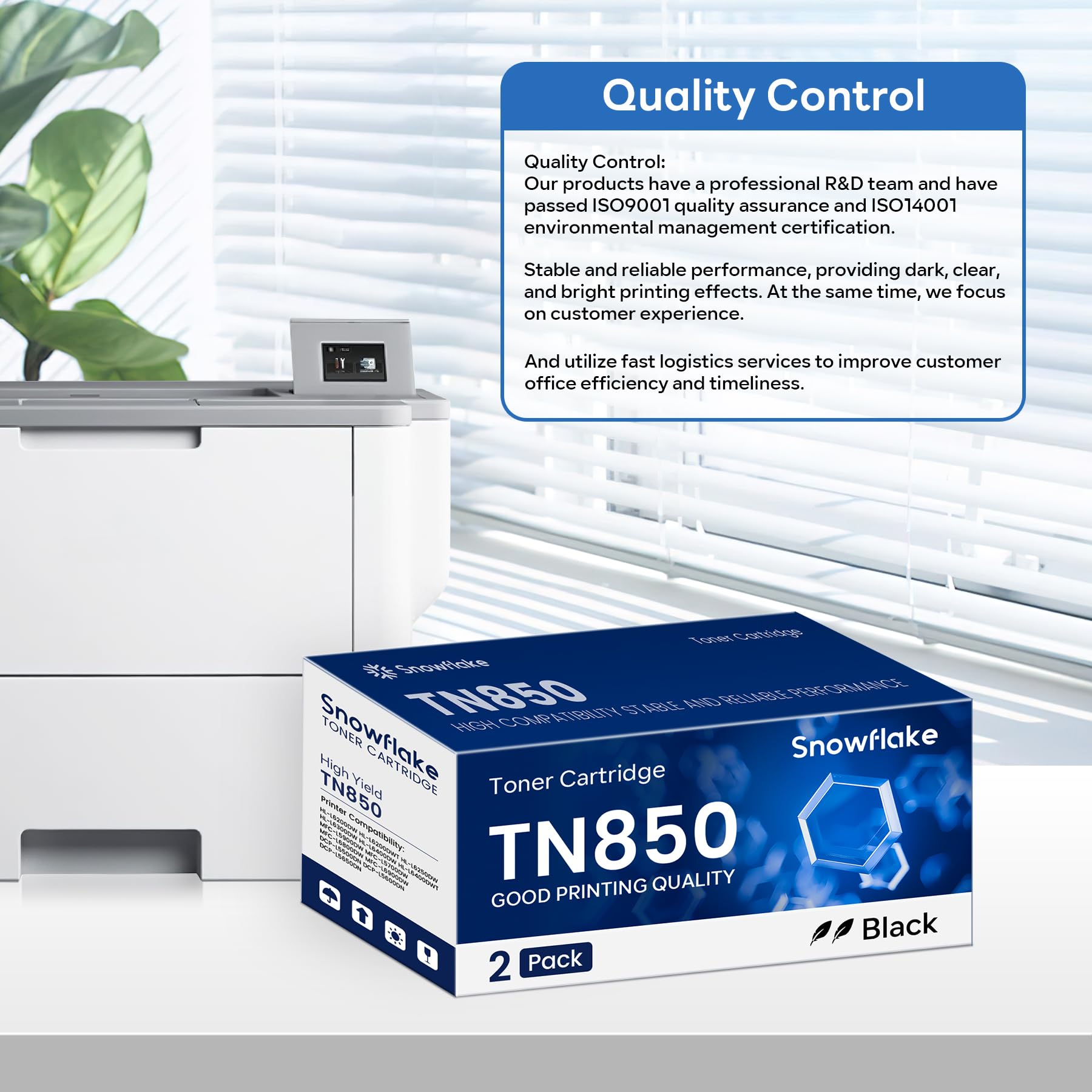 Amazon.com: TN-850 TN850 Toner 2 Pack Compatible TN850 High Yield