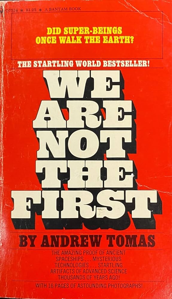 洋書 We Are Not the First by Andrew Tomas We Are Not the First - Riddles of Ancient Science: Tomas