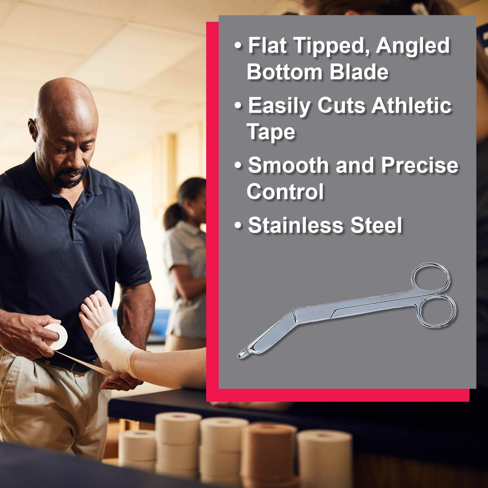 Cramer Bandage Scissors (EA), Silver