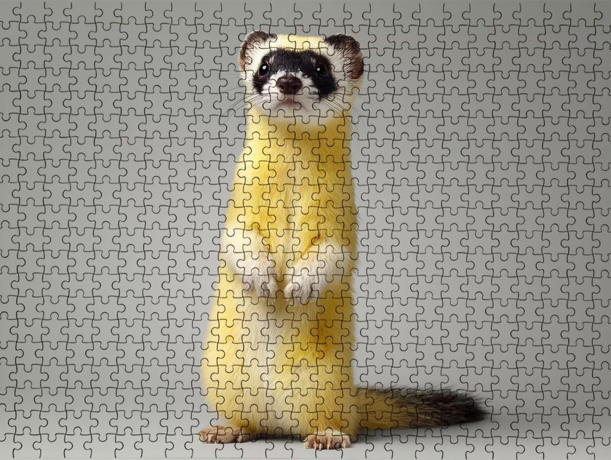 Puzzle dla dorosłych 1000, urocze zwierzęta, 1000-elementowe puzzle dla dorosłych, klasyczne gry edukacyjne, gry i zajęcia rodzinne, do dekoracji ścian domu, świetny pomysł na prezent R0KH-480