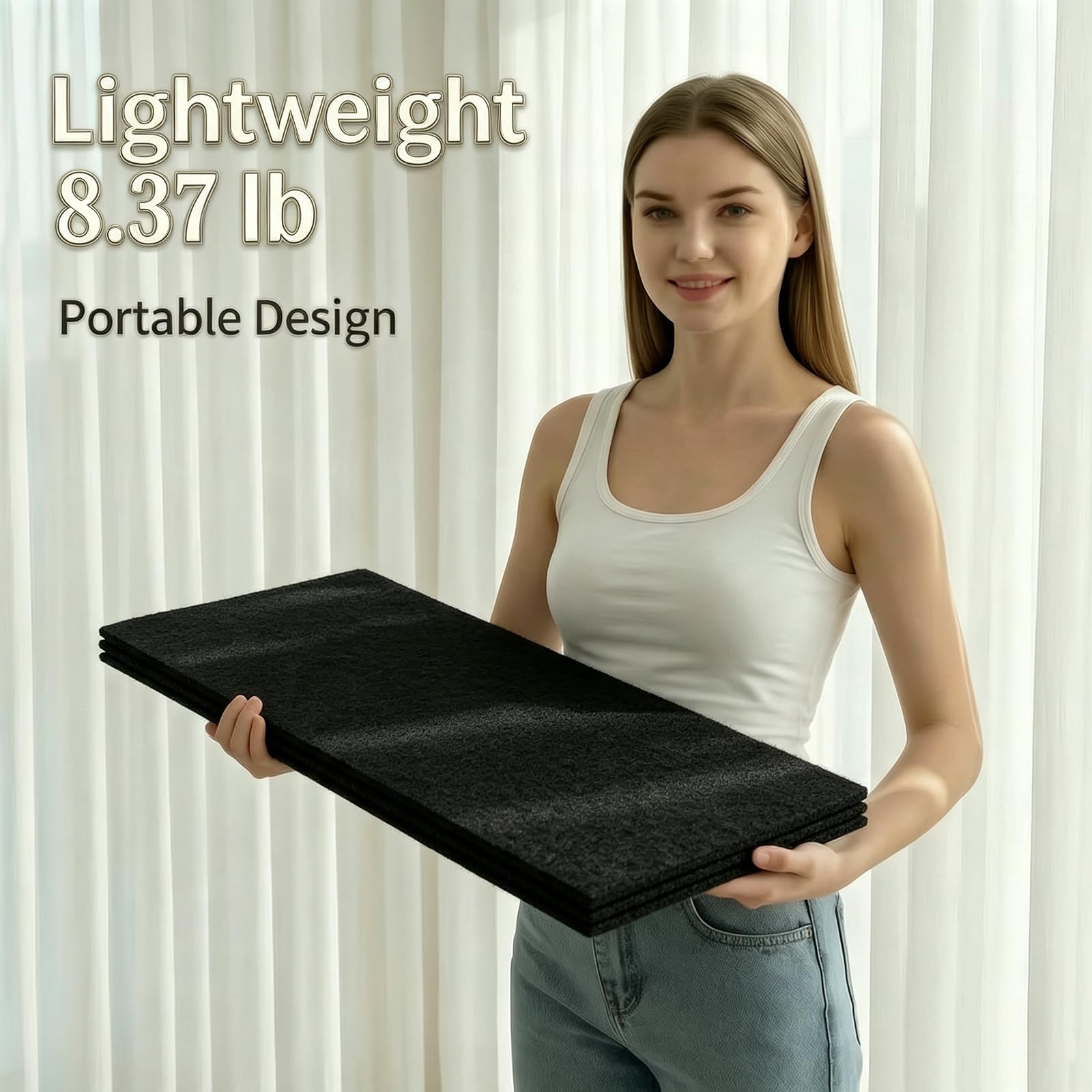 Mesa Puzzle 2000 Piezas Inclinable 6 Cajones, Tablero Plegable de Fieltro