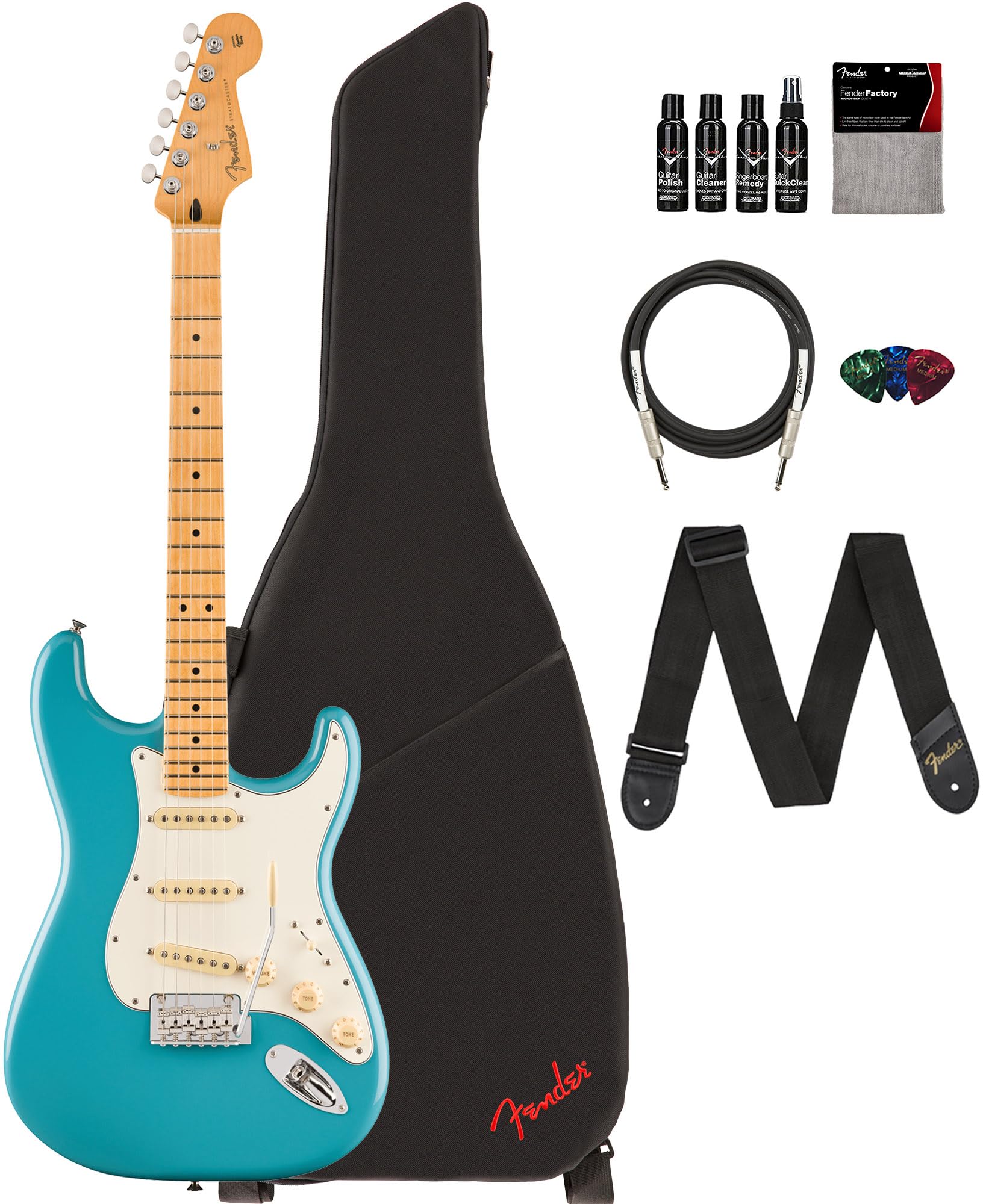 Amazon.com: Fender Player II Stratocaster - Aquatone Blue