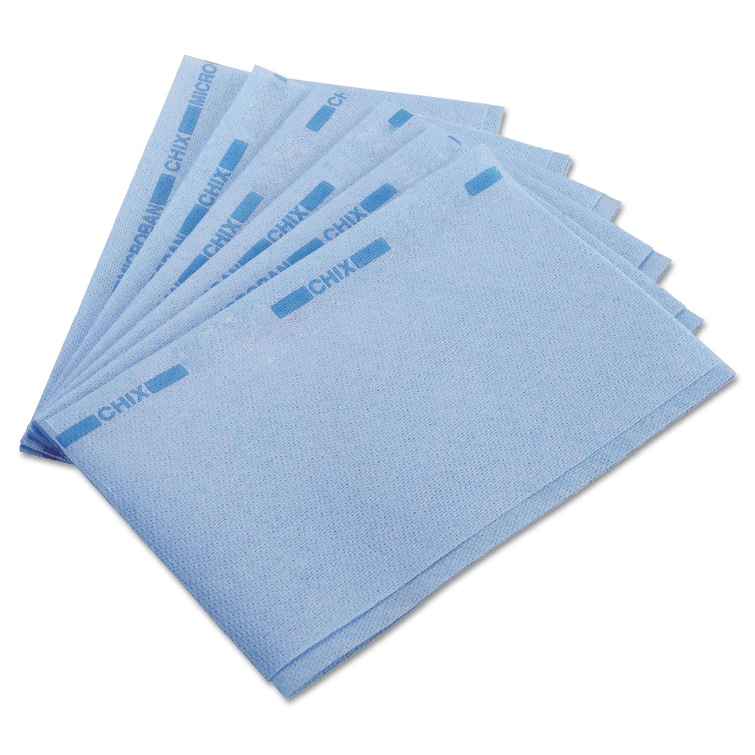 Chix 8253 Food Service Towels, 13 x 21, Blue, 150/Carton