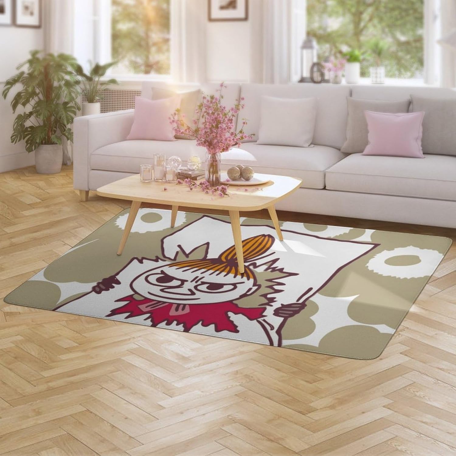 スナフキン リトルミイ バスマット トイレマット 足ふきマット 玄関マット屋外 室内 滑り止め 吸水 廊下 洗面台 寝室 浴室 バス