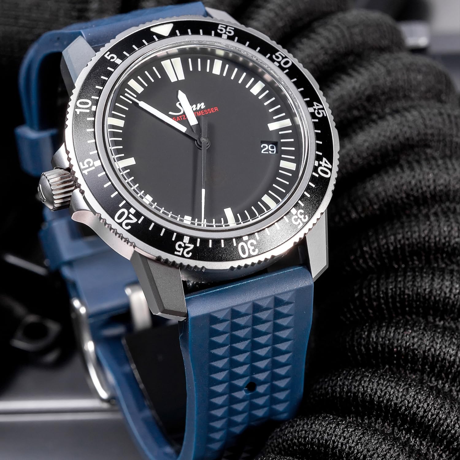 watchdives Gumowy pasek do zegarka, miękki gumowy pasek do zegarka, wodoodporny, zapasowy pasek do zegarków do nurkowania z dwiema pętlami mocującymi, dla mężczyzn i kobiet