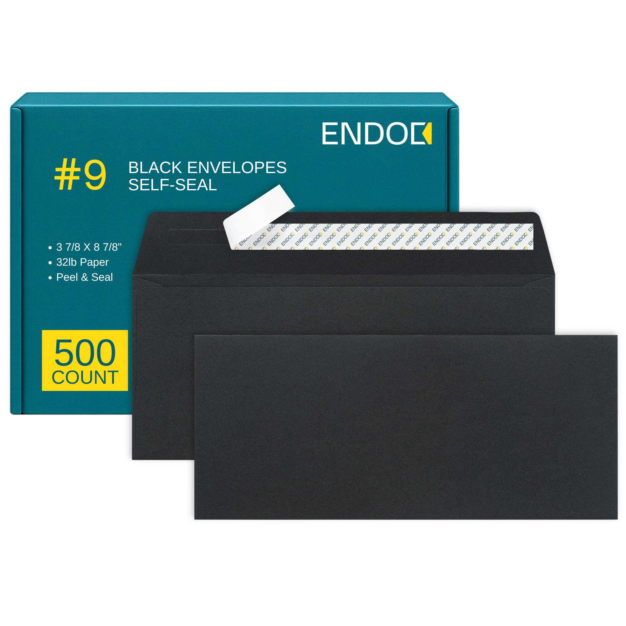 60PCS #10 Envelopes Letter Size Self Seal Business Envelopes No Window - View #2