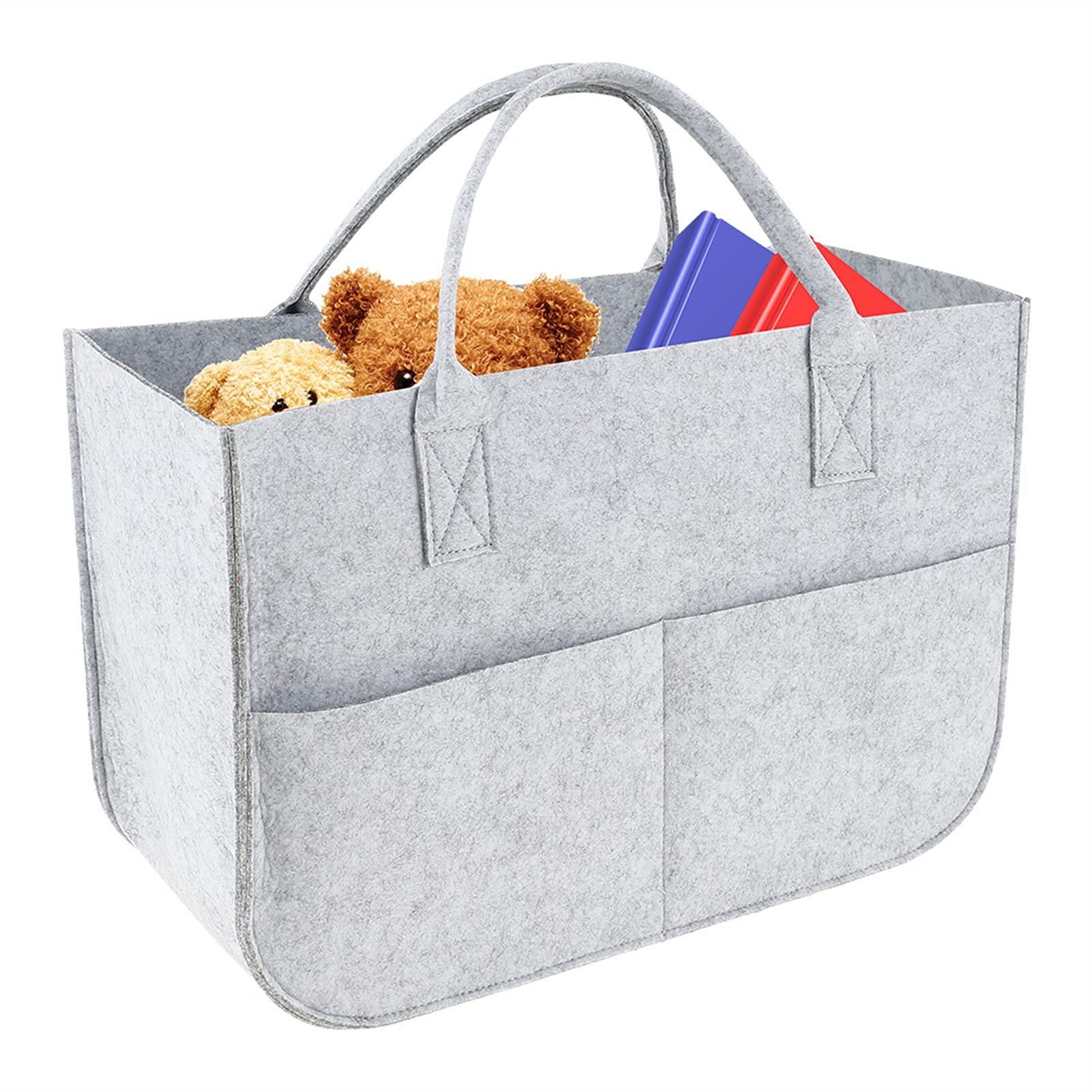 Borsa per Legna da Ardere all'aperto Sacchetto di feltro Black Camino Borsa in legno Basket Cestino Pannelli Pestalini Pocket Legno Pocket Legna Legna da ardere Basket Giornuncio Stalles Canestro Bors