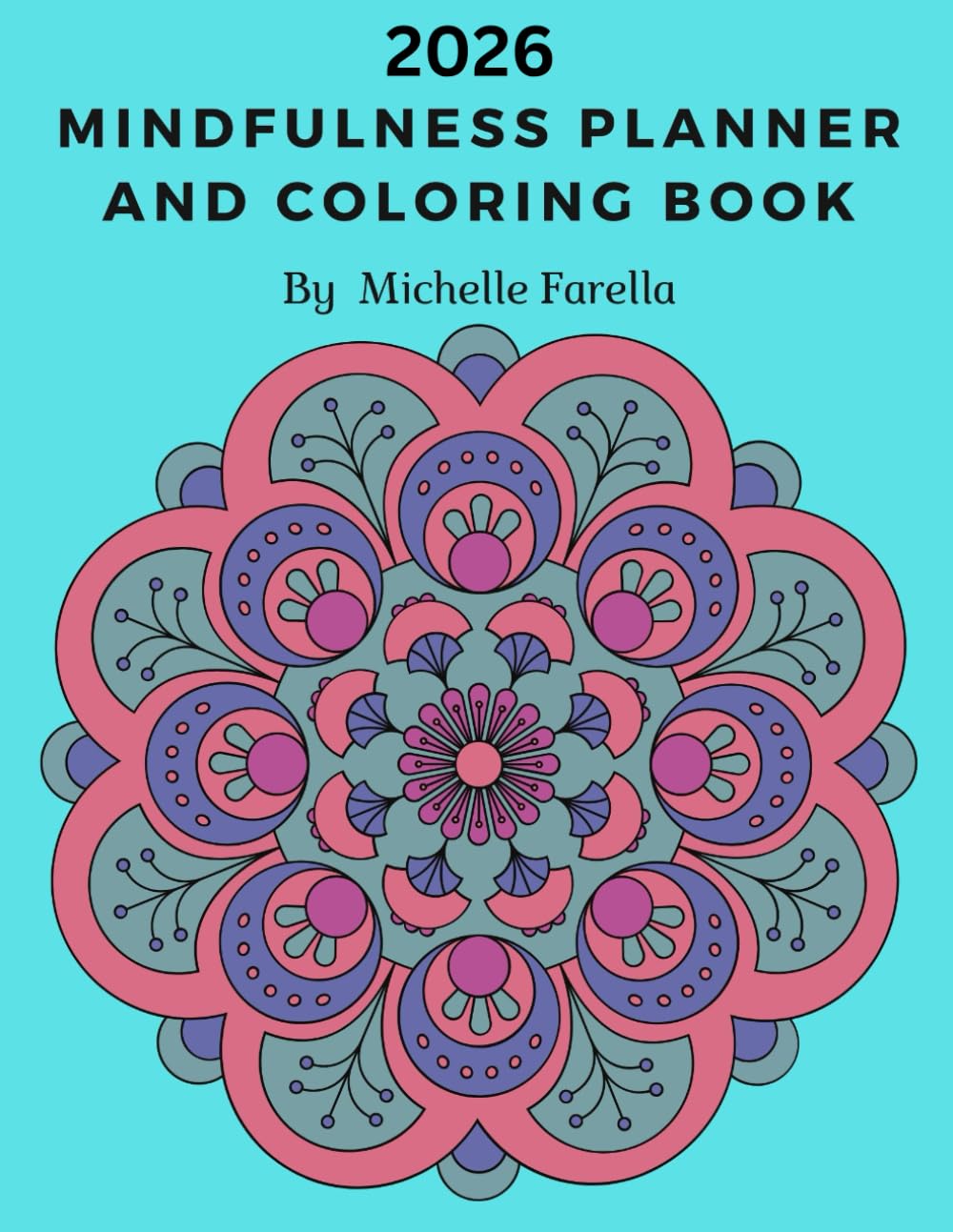 2026 Planner and Coloring Book