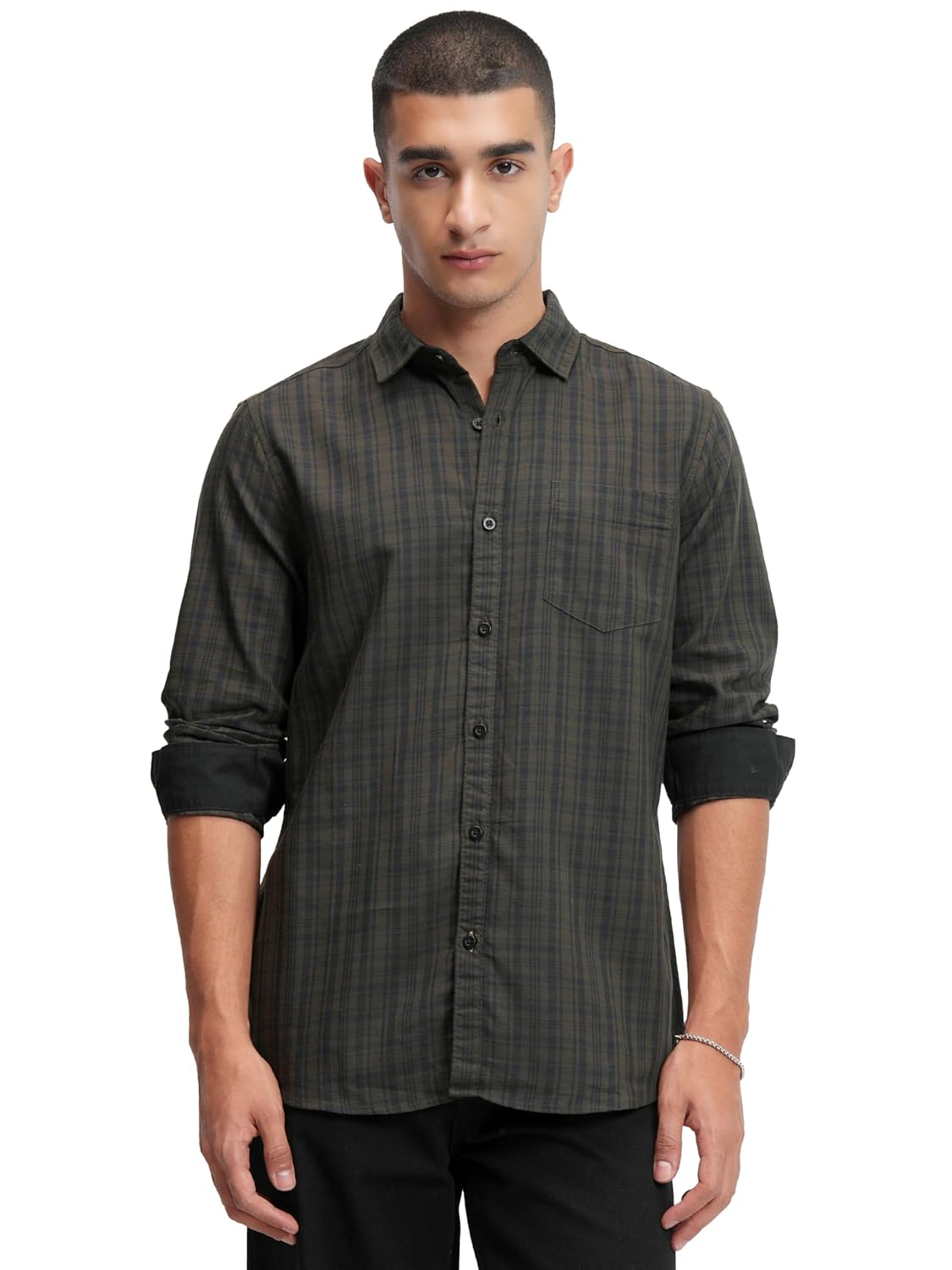 Highlander Men’s Casual Shirt | Checked | Slim Fit | Full Sleeve | Button Closure I Breathable Fabric Highlander Men’s Casual Shirt | Checked | Slim Fit | Full Sleeve | Button Closure I Breathable Fabric