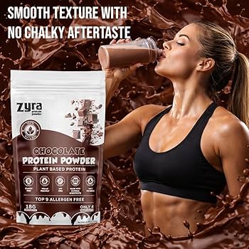 Amazon.com: Zyra Pea Protein Powder Chocolate – 18g Plant Based