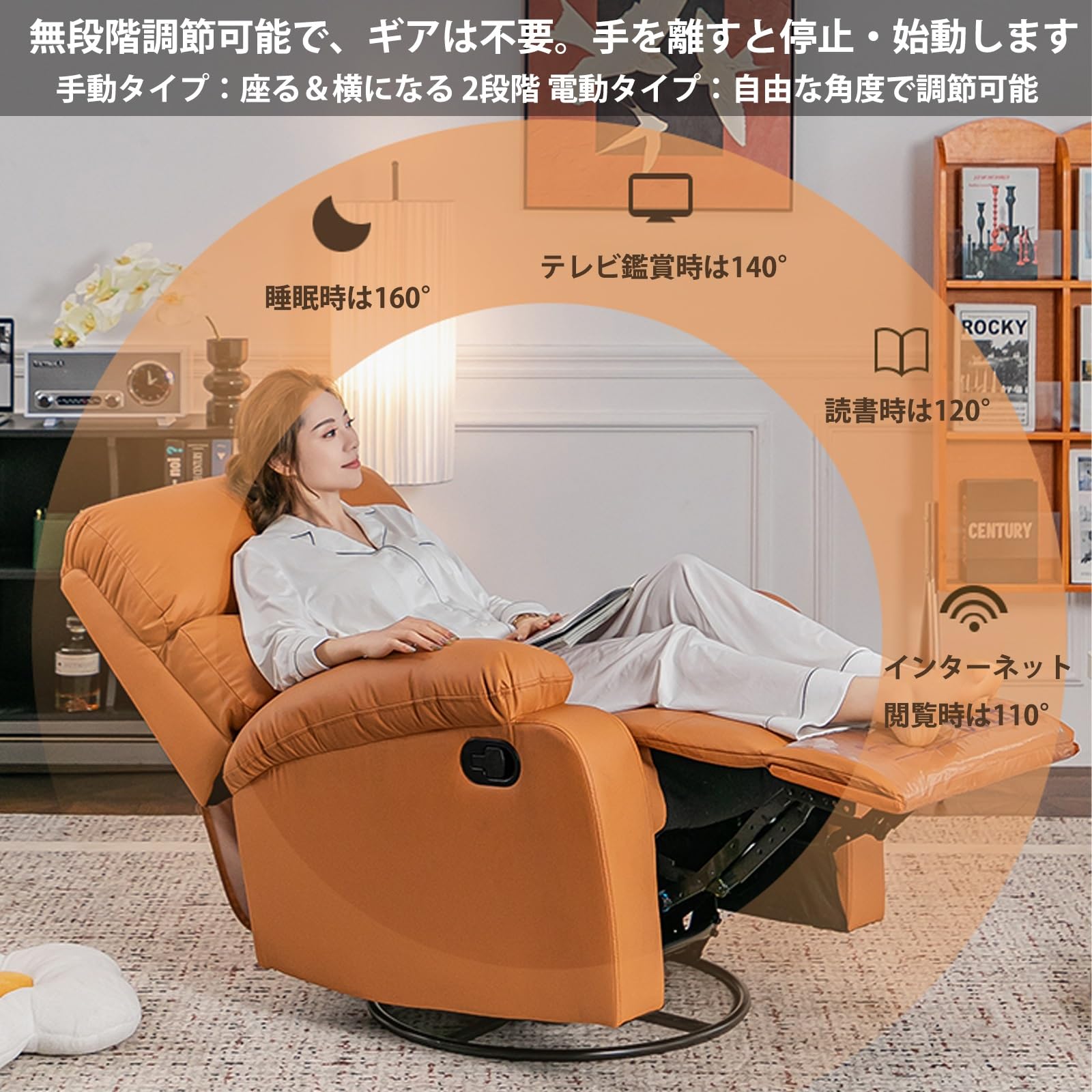 Amazon｜NOBBAT ソファーベッド 電動ソファーベッド 電動ソファー 1人 