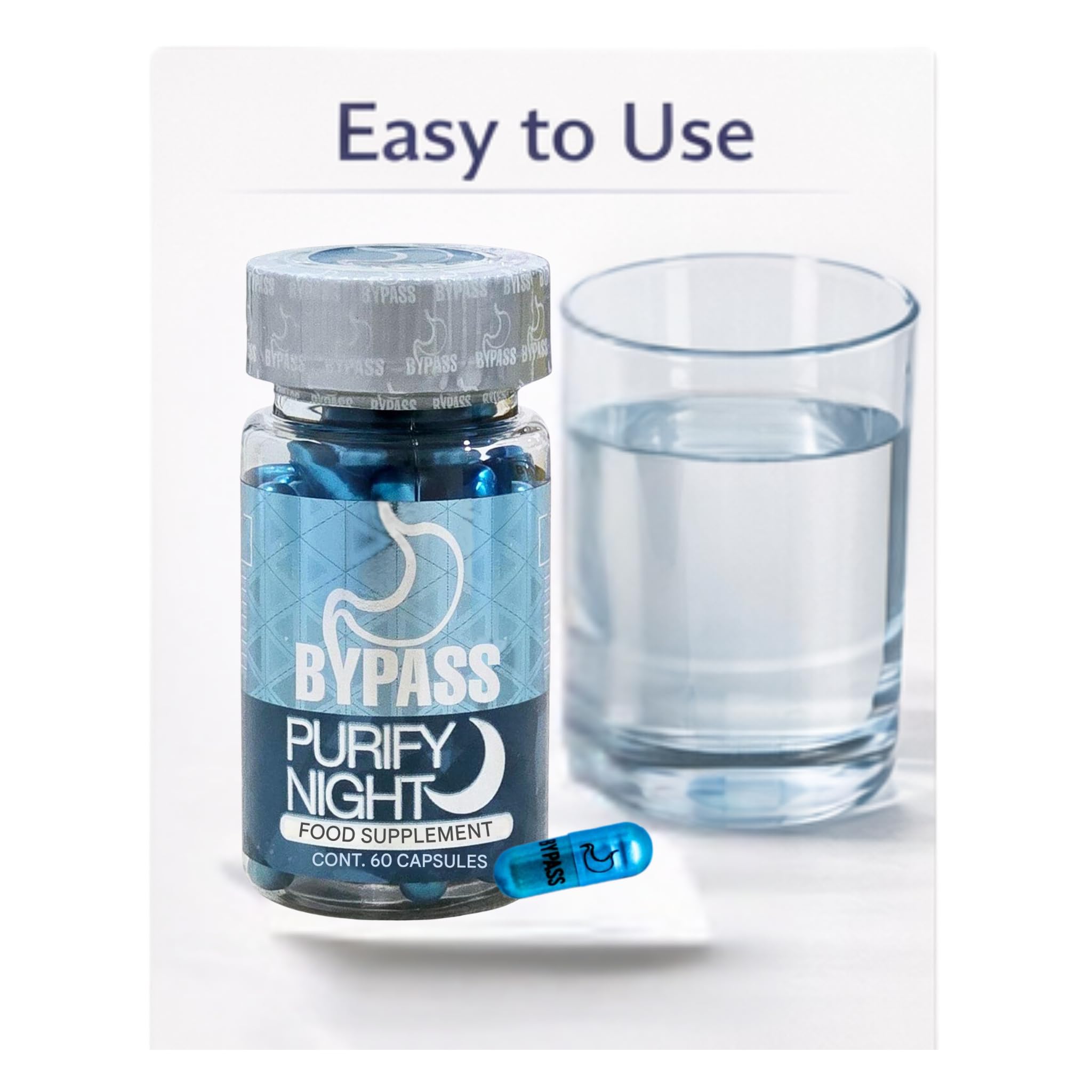 Amazon.com: Dendas Bypass Purify Night - Bottle of 60 Caps