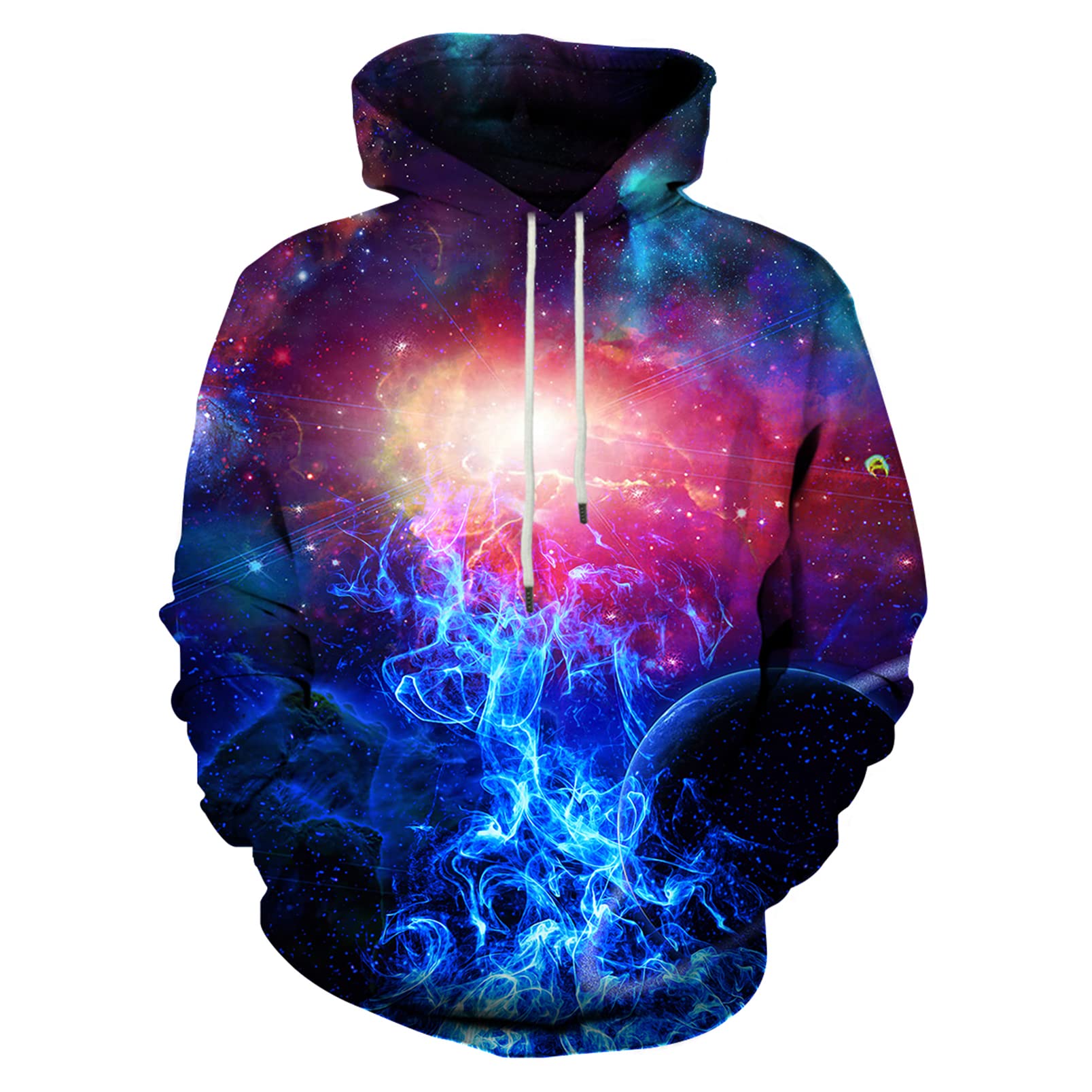 AsylvainMen Women Fashion Unisex 3D Printed Graphic Novelty Hoodie Pullover Hooded Sweatshirts with Pocket