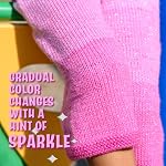 Lion Brand Yarn Mandala Sparkle yarn, Draco, 1 Count (Pack of 1)