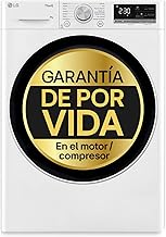 LG RH80V9AV4N – Clothes Dryer, 8 kg, Heat Pump and Front Load, C Classification, Dual Inverter Compressor, Eco Hybrid Function, Automatic Cleaning, LG 900 Series Dryer, White