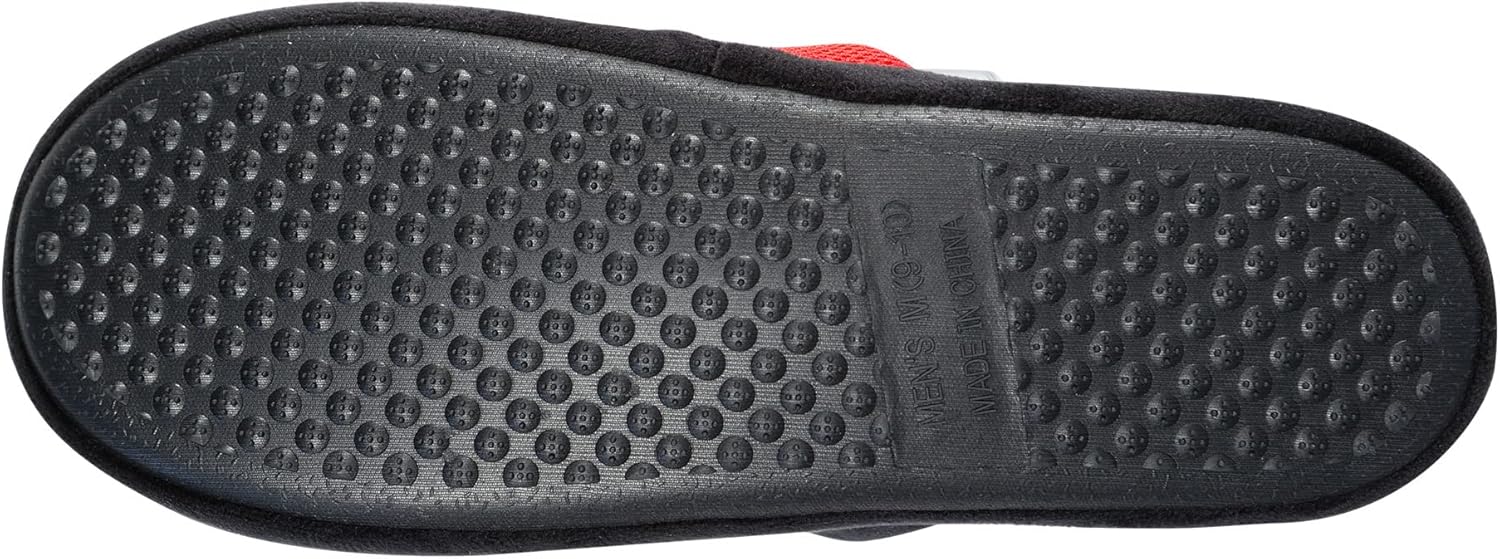 FOCO Men's NBA Team Logo Staycation Plush House Shoes Slide Slippers - Image 5