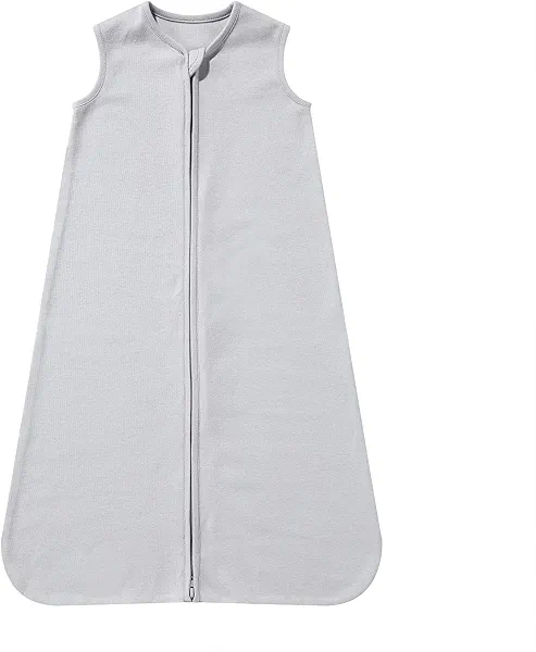 DaysU Cotton Baby Sleep Sack, Baby Sleeping Bag with Two-Way Zipper, 0.5 TOG Wearable Blanket for Newborn Baby Boys and Girls