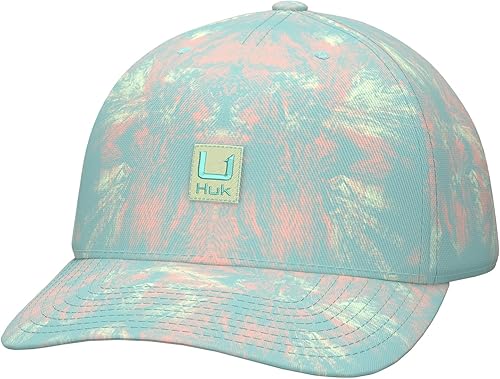 Miniatura 7 de HUK Sombrero de pesca ajustable para mujer, de perfil bajo, para mujer