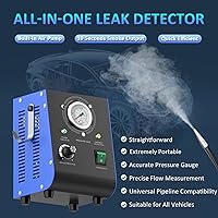 Vista 3 de Automotive Smoke Machine, Upgraded 19PSI Leak Detector Unit Kit Dual Mode Built-in Air Pump DC12V EVAP Vacuum Exhaust Leak Diagnostic Tester Tool