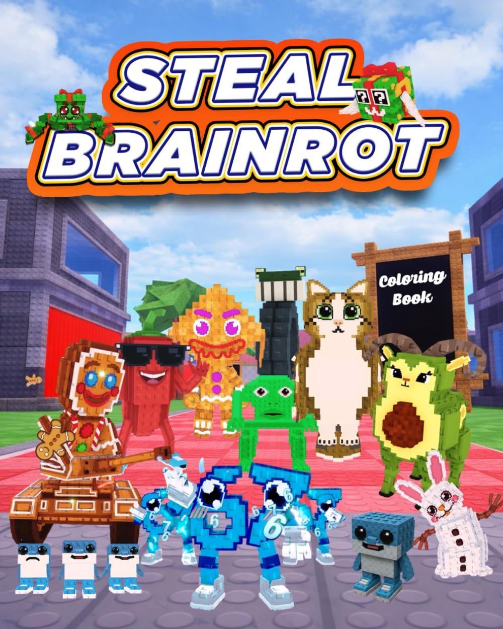 Steal Brainrot: El Libro de Colorear Más divertido del Momento