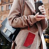 Vista 7 de Asuwish Compatible con iPhone 12 Mini 5.4 Funda tipo cartera y protector de pantalla de vidrio templado, soporte de ranura para tarjetas, soporte