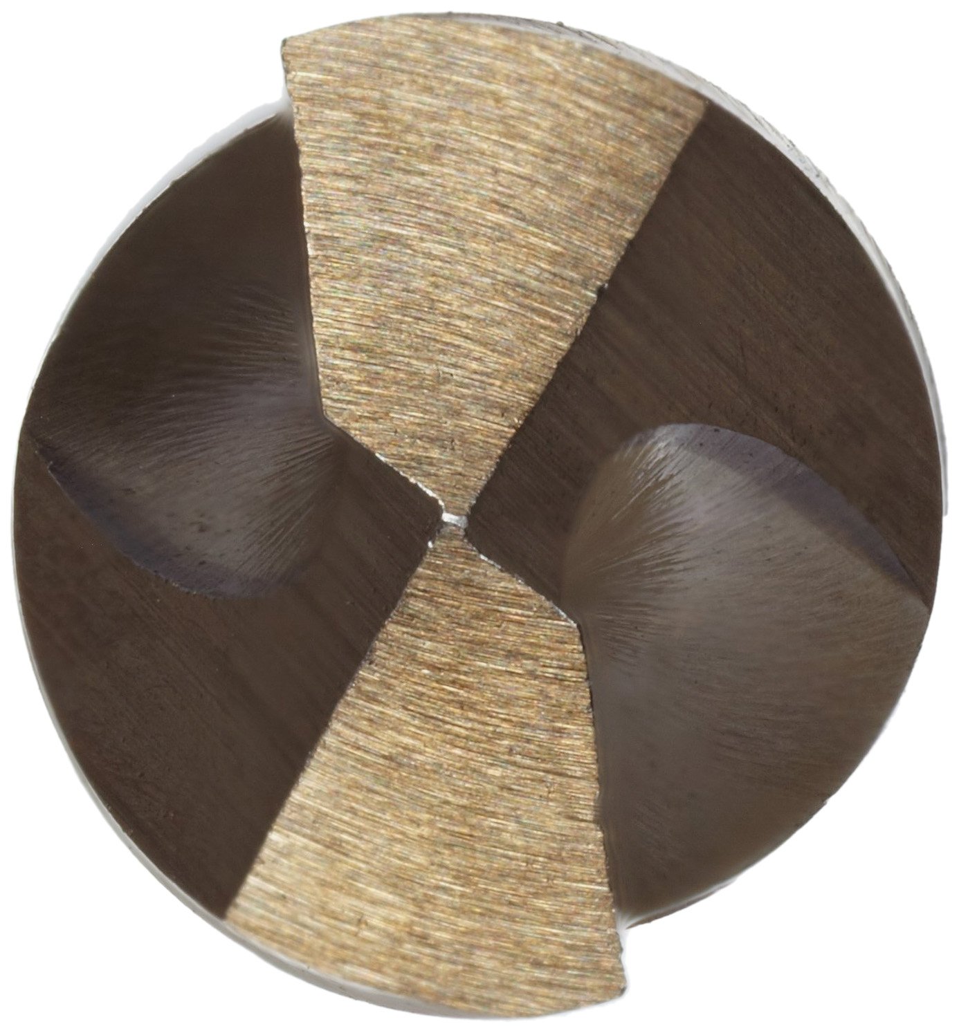 Precision Twist M51CO - Punta lunga in acciaio al cobalto, finitura in ossido di bronzo, gambo rotondo, flauto a spirale, angolo di 135 gradi, 61/62,6 cm (confezione da 6)