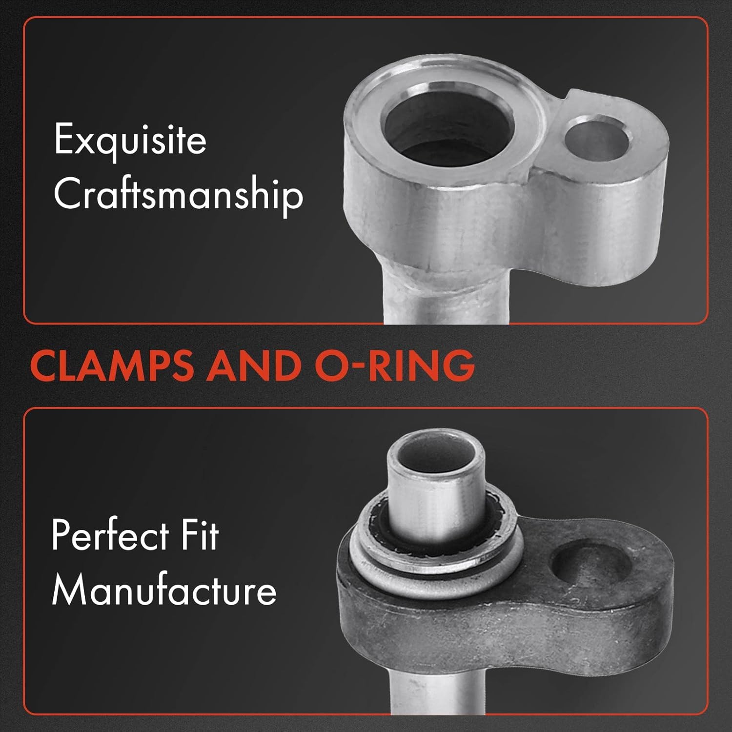 A-Premium A/C Suction Hose & Discharge Line Hose Assembly Compatible with Chevrolet Blazer 2019-2021 & GMC Acadia 2017-2019 & Cadillac XT5 2017-2021, XT6 2020-2021, 3.6L, with R-134a A/C System