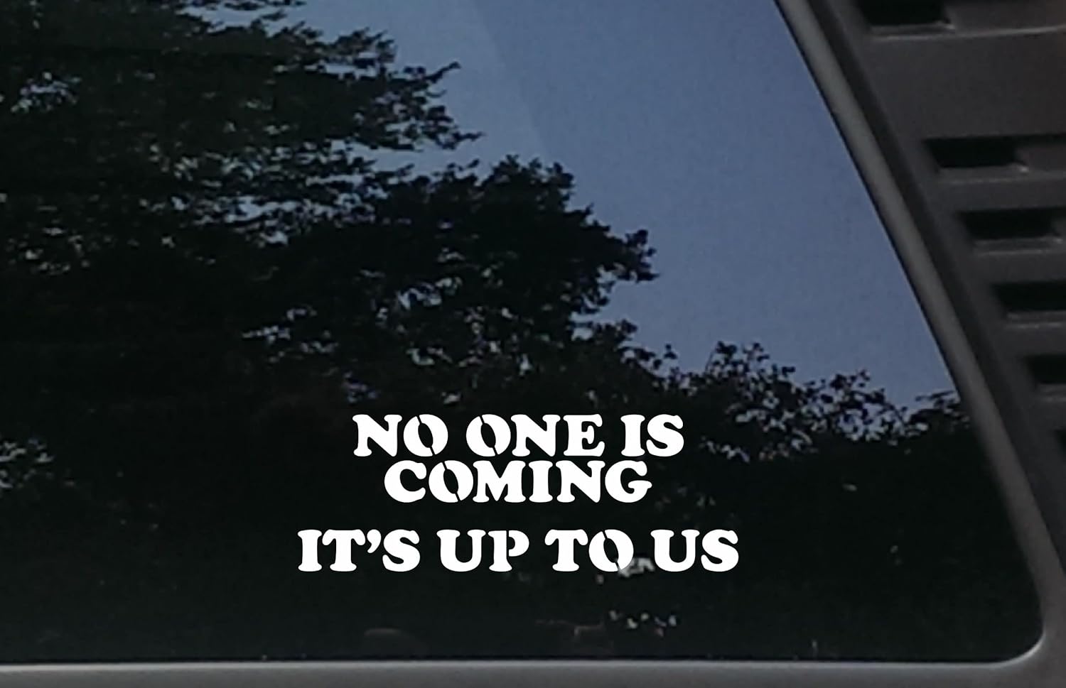 Amazon.com - NO ONE IS COMING IT'S UP TO US - 7