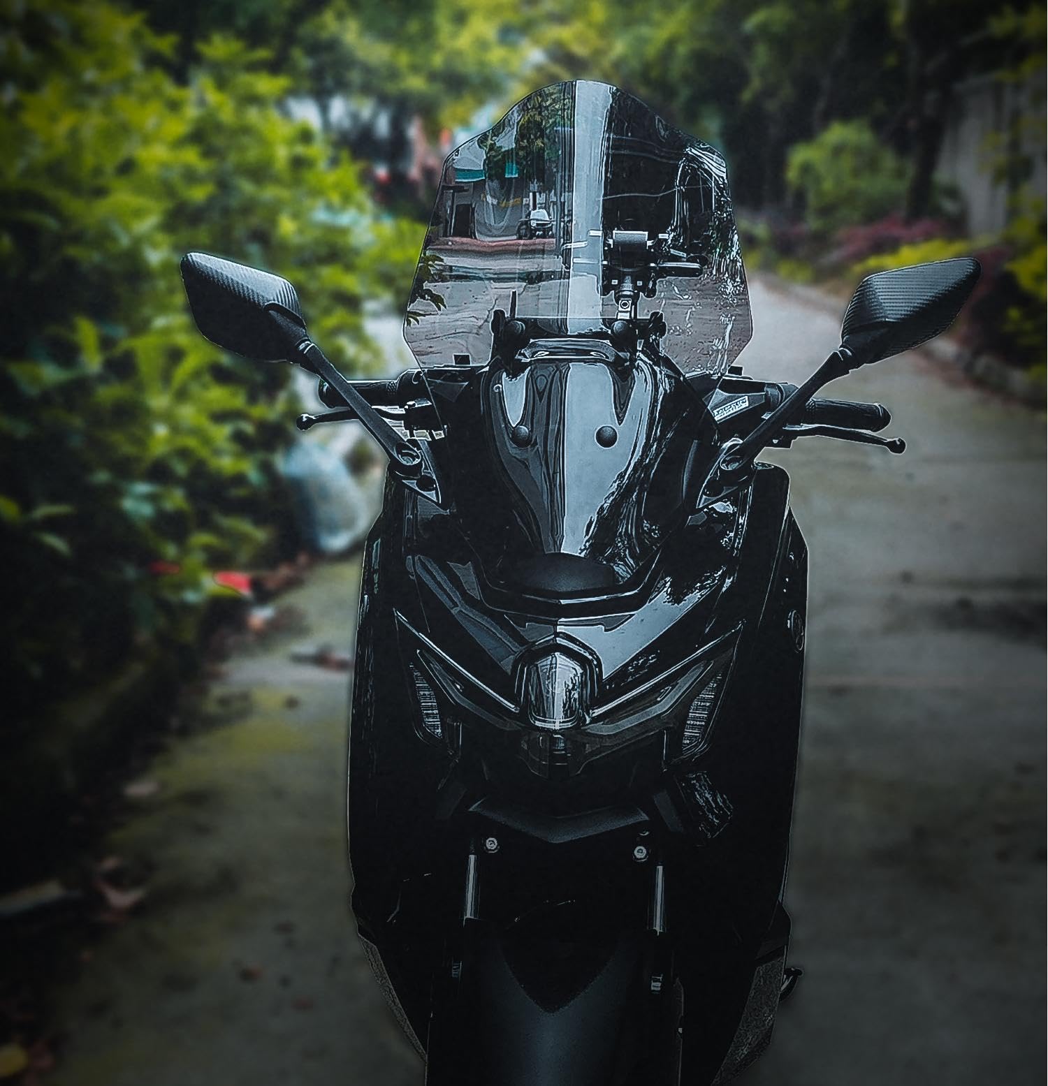 Amazon | Entrotechウインドスクリーン NMAX125 NMAX155 2025新車種