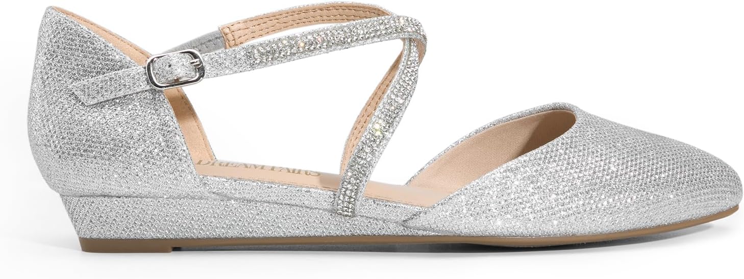 Step into Comfort: DREAM PAIRS Pointed Toe Low Wedge Flats Review