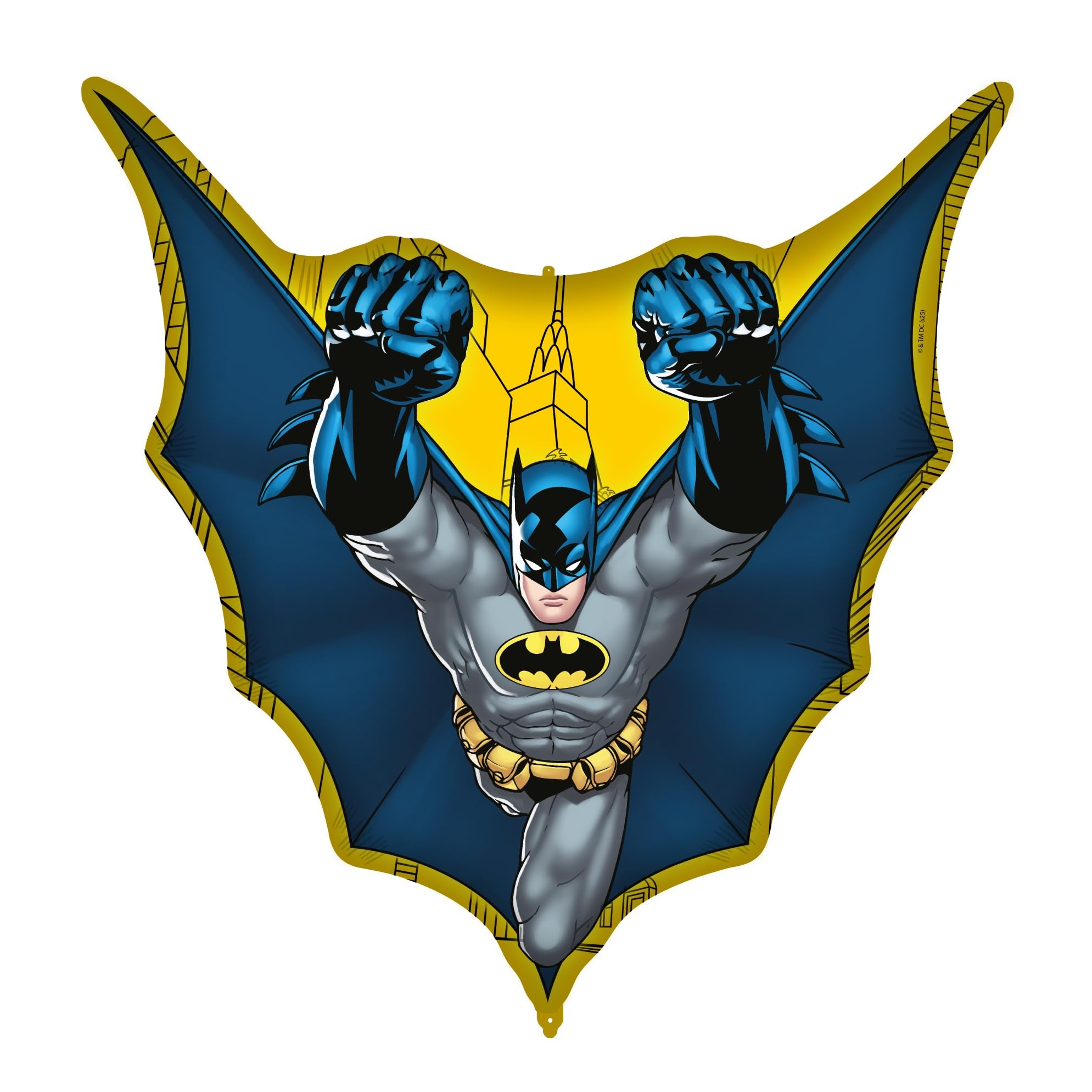 Procos - Supersized Foil Balloon Batman Dc, Balloon for Air Or Helium Filling, Gift, Decoration