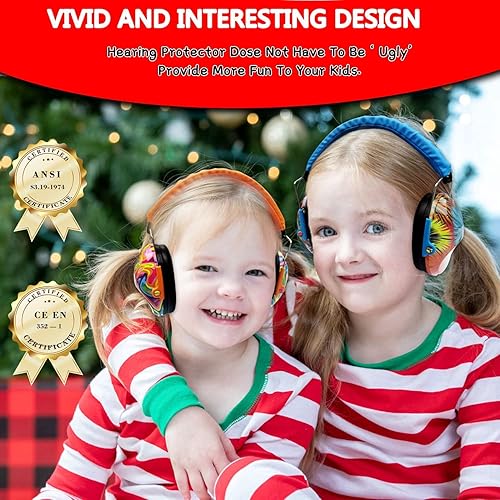 Miniatura 2 de PROHEAR 032 - Orejeras de protección auditiva para niños, paquete de 2, protectores auditivos para niños con autismo y carreras
