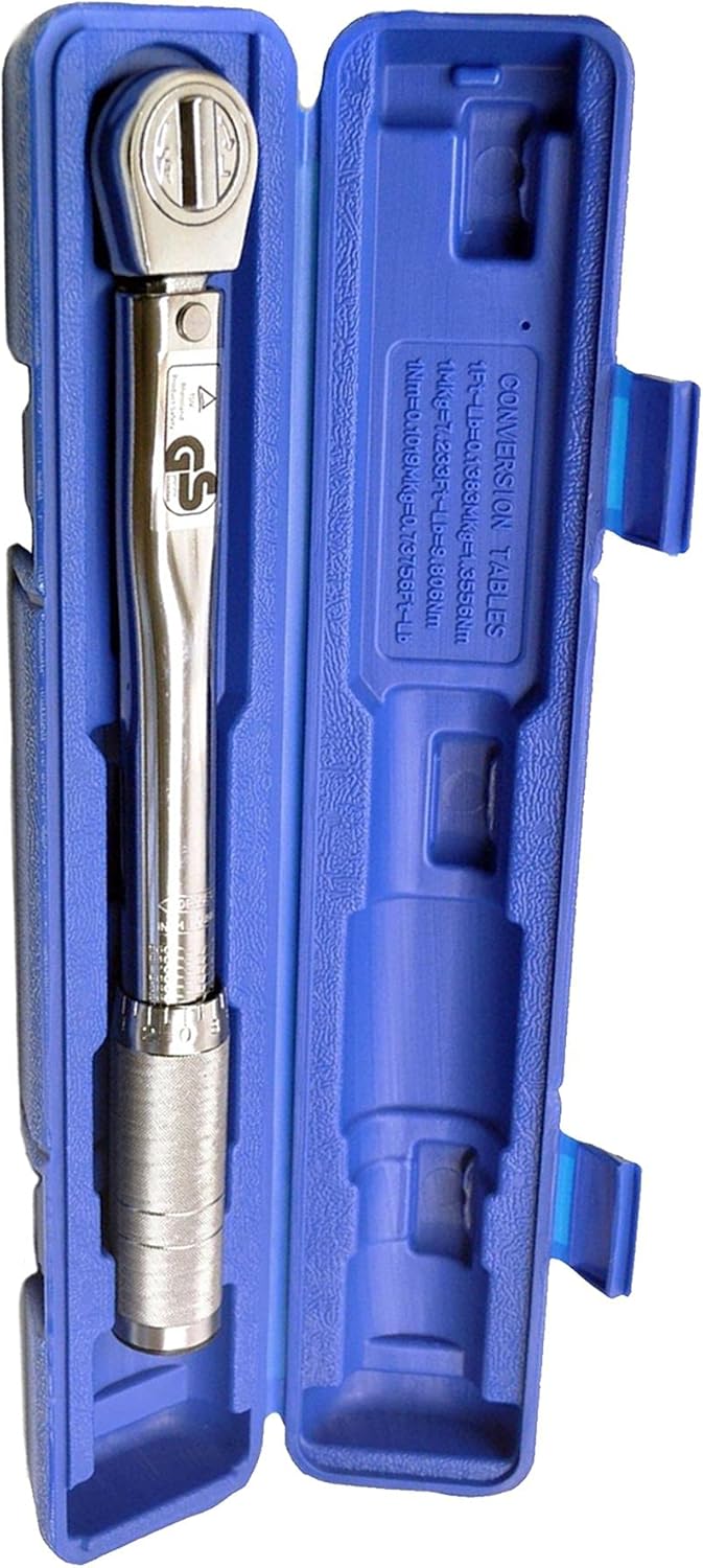 Dapetz 3/8'' Drive Reversible Ratchet Torque Wrench 20-110Nm Garage Workshop Tool