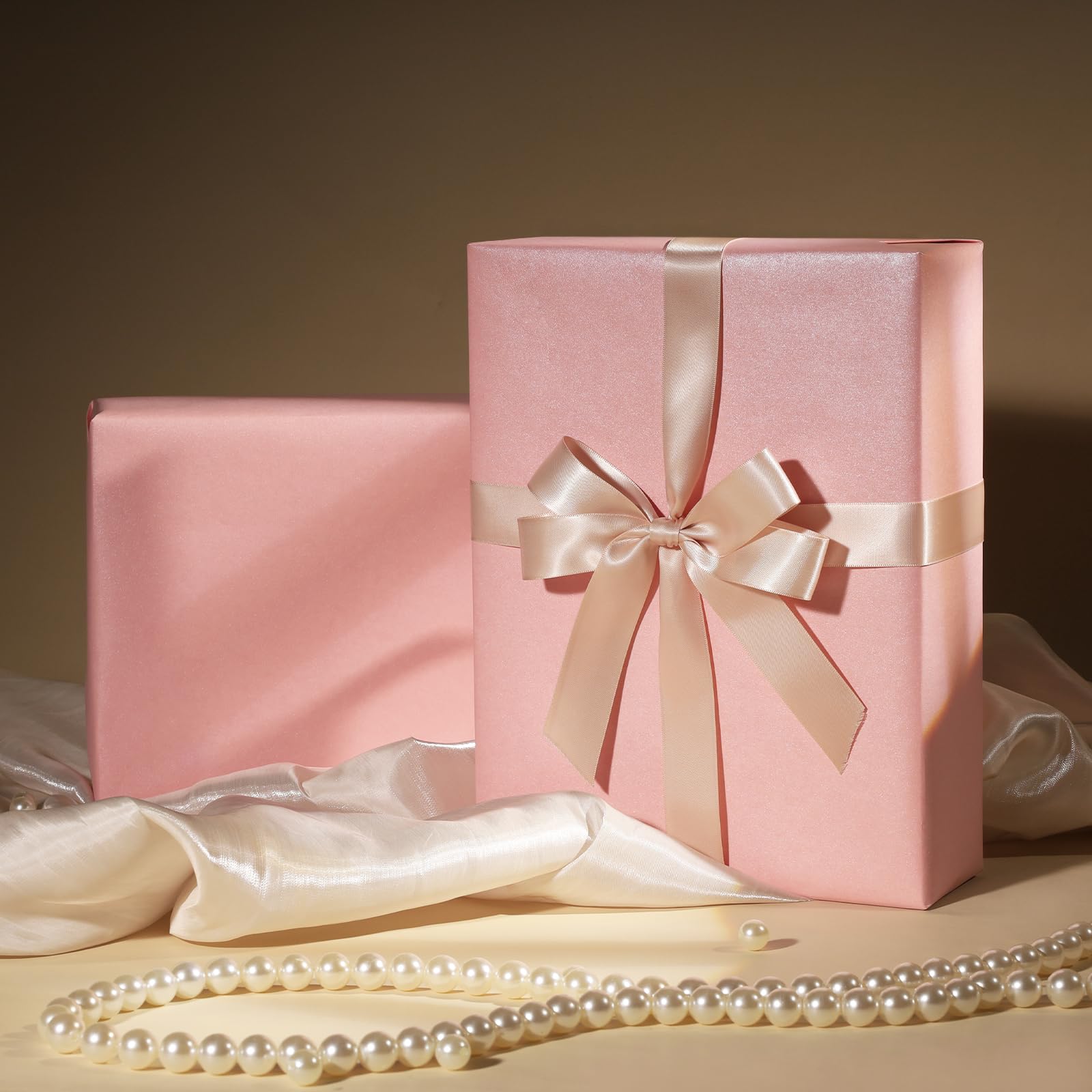 WRAPAHOLIC - Papel De Regalo De Boda, Color Blanco Mate, Color Liso