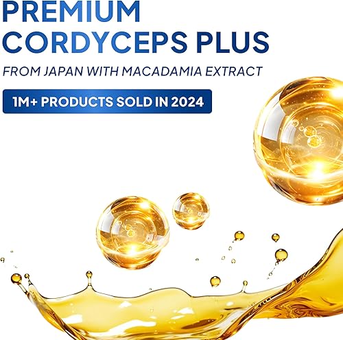 Miniatura 7 de FINE JAPAN Cordyceps Plus Extracto de hongo Cordyceps premium y mezcla de macadamia  Smart Drops hongos adaptogénicos, suplemento orgánico de hongos