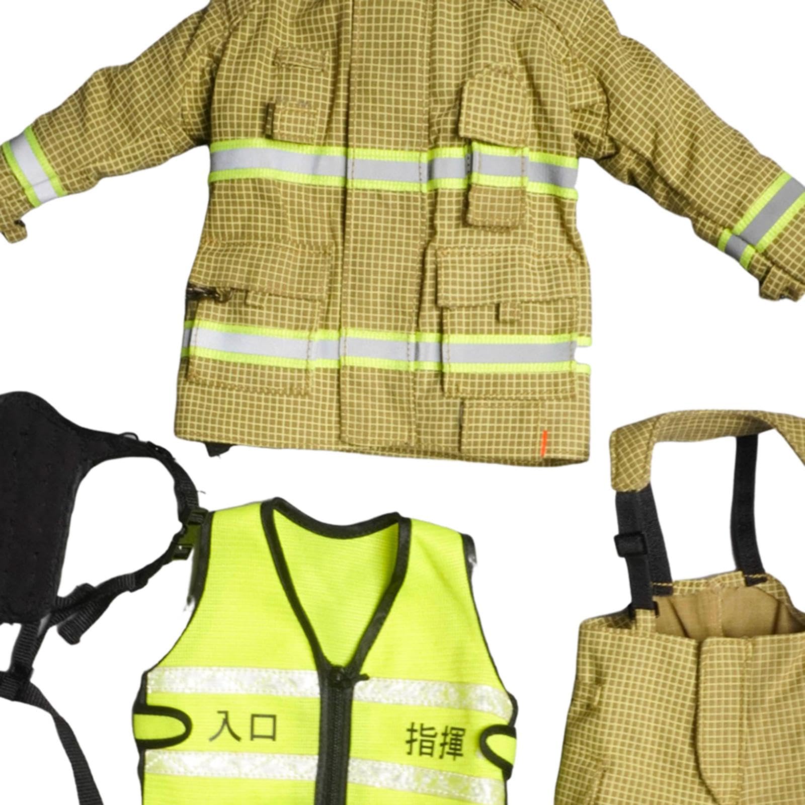 Amazon | Generic 1/6スケール消防士服セット12インチ男性アクション