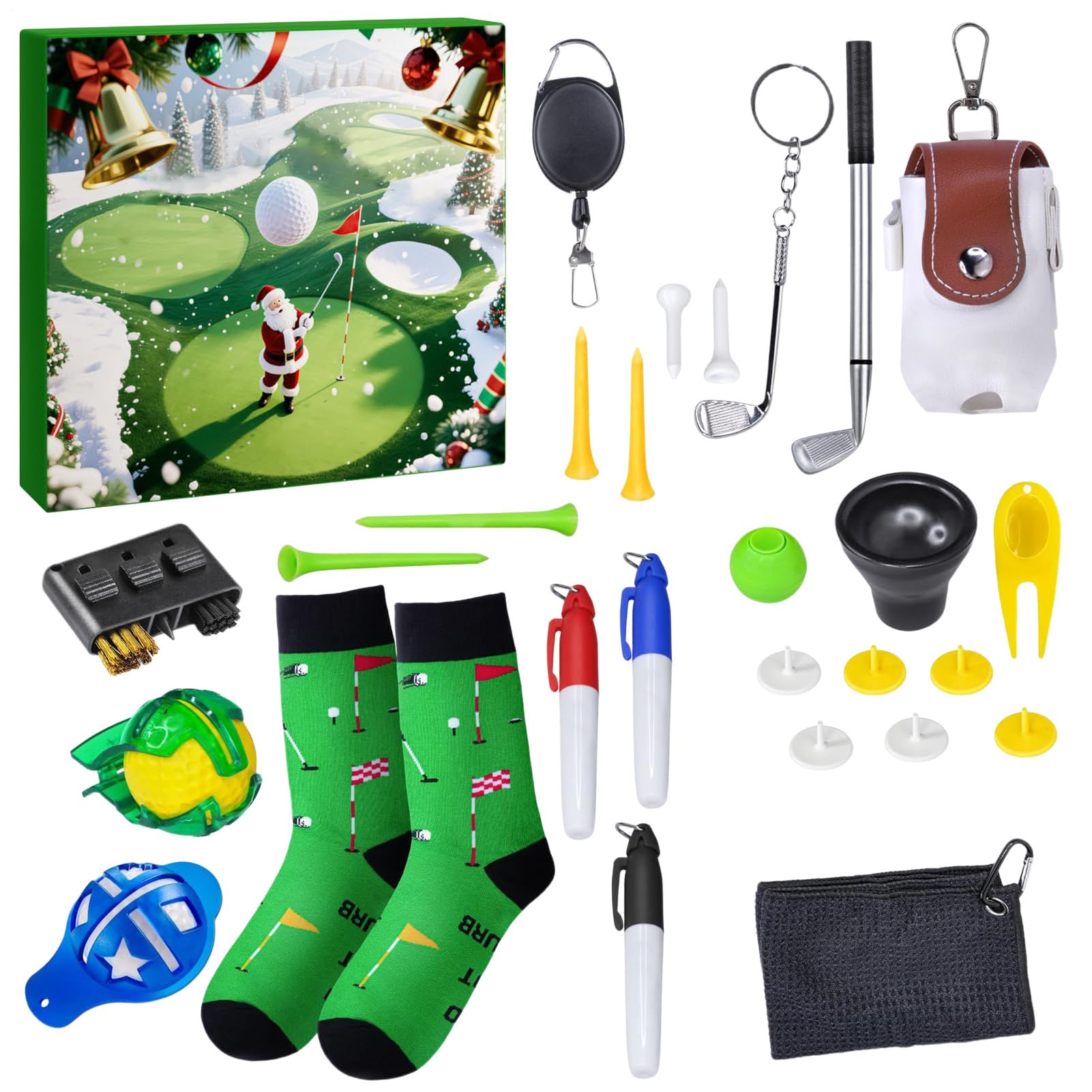Adventskalender Golf Motiv 24 Kreativer Adventskalender