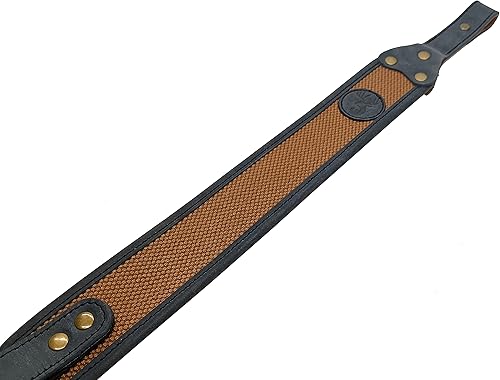 Miniatura 4 de Calyx Correa para rifle de cuero con carcasa de cartucho para pistola de 1 pulgada para .357 .30-30 .30-06 .308 .45-70, 410GA