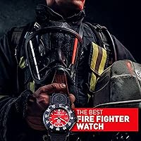 Vista 9 de Smith & Wesson Tactical Men’s Field Watch with Backlight, 3ATM Water Resistant, Precision Quartz, Scratch Resistant, 40mm, Great Military Watch