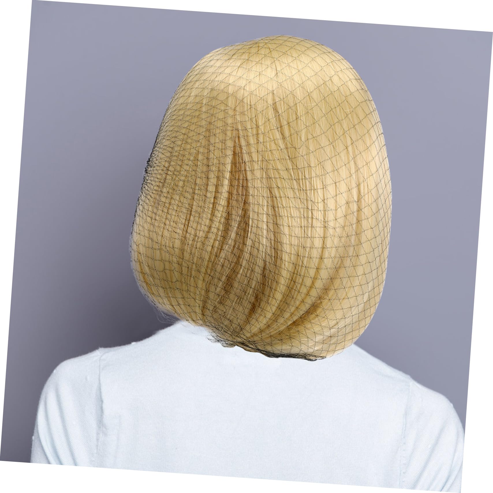 Lot De 100 Filets À Cheveux Invisibles Noirs En Maille Élastique Pour Maintien Sécurisé Idéal Pour Hôpitaux Restauration Et Industrie Alimentaire