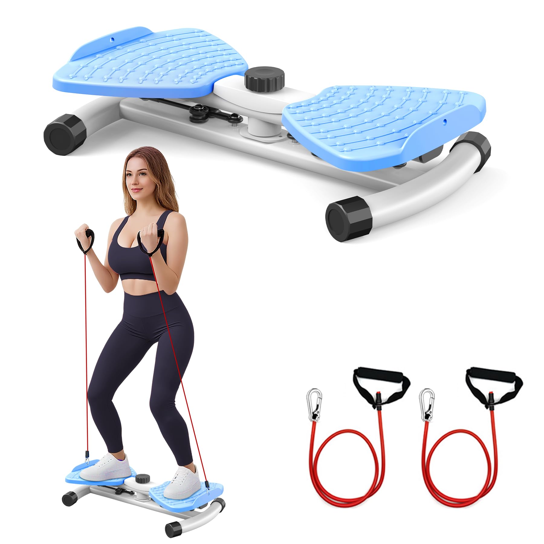 Waist Twisting Machine, Ab Twister Board for Home Workout & Core Training, Twist Exercise Board for Weight Loss & Waist Slimming,300 LBS Capacity.