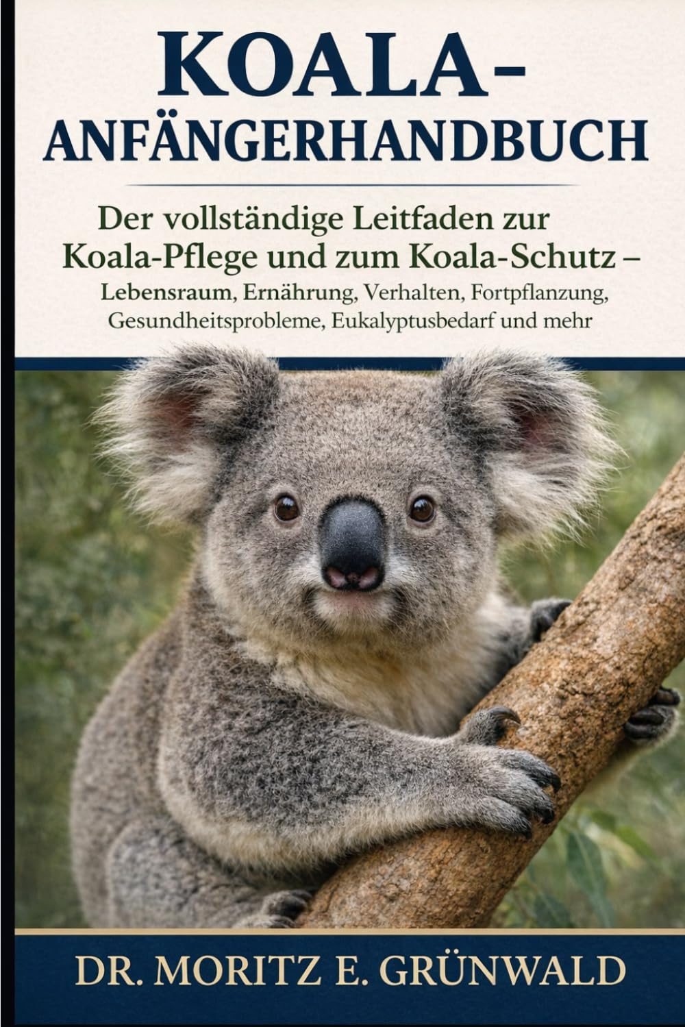KOALA-ANFÄNGERHANDBUCH: Der vollständige Leitfaden zur Koala-Pflege und zum Koala-Schutz – Lebensraum, Ernährung, Verhalten, Fortpflanzung, Gesundheitsprobleme, Eukalyptusbedarf und mehr