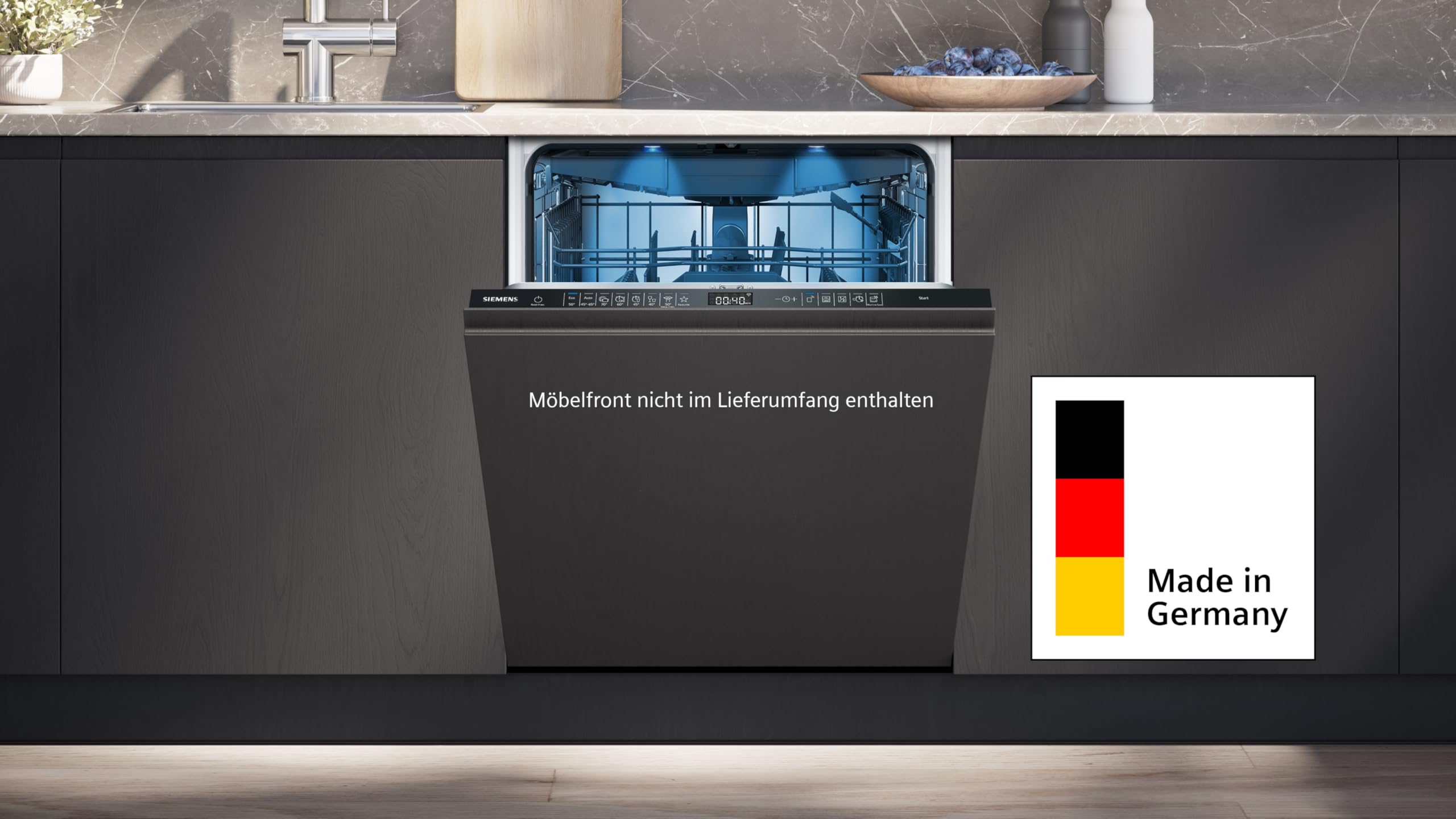 Siemens iQ500 SX95EX12CE Vollintegrierte Spülmaschine 60 cm XXL Made in Germany