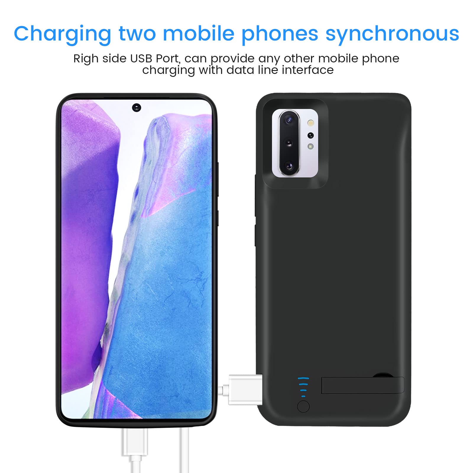Amazon.com: Battery Case for Galaxy Note 10 Plus, 6000mah 