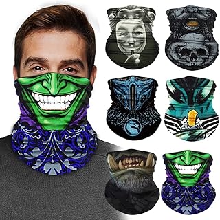 Pañuelos para el cuello, polaina, transpirable, divertida, pasamontañas versátil para hombres y mujeres, Máscara de animal...