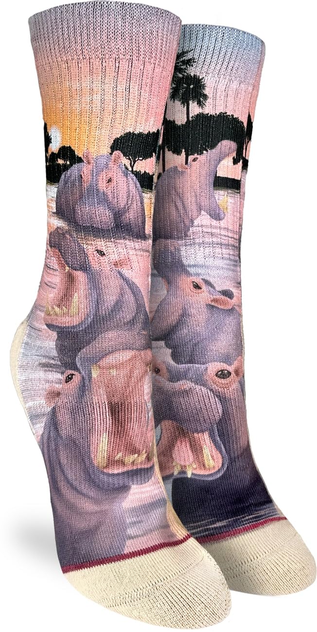 Good Luck Sock Women's Breaching Orcas Socks, Adult, Shoe Size 5-9 — view 215
