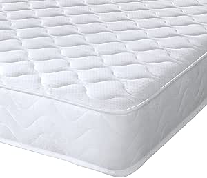 eXtreme comfort ltd Flame Essentials Single Mattress 3FT (90 x190cm) | Foam-Free Bonnell Spring | Cooltouch Breathable Cover | Plush Comfort Support | 18cm Deep Value Mattress | UK Made