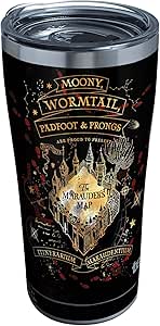 Harry Potter - Marauder's Map Glas zwart