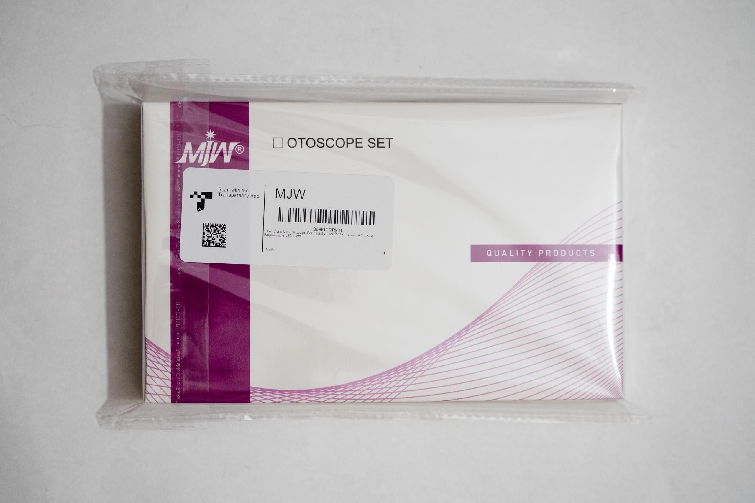 Mini otoscopio de fibra óptica con luz LED reemplazable adicional Reproducción perfecta del color Homologación