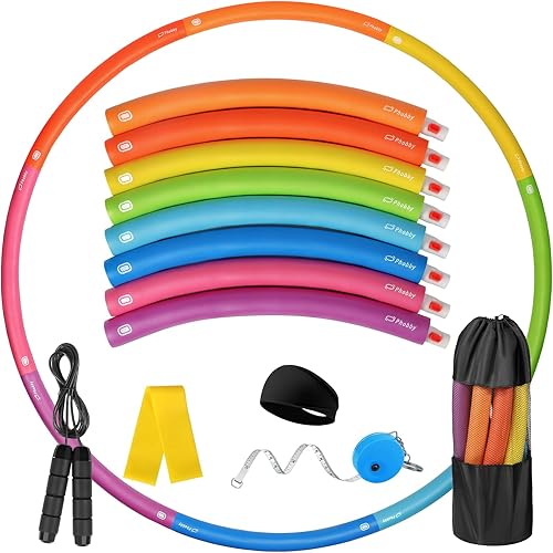 Aro de ejercicio con peso para adultos